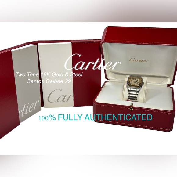 💯% AUTHENTIC Cartier Santos De Cartier Men's Luxury Watch Excellent EUC - Picture 1 of 11